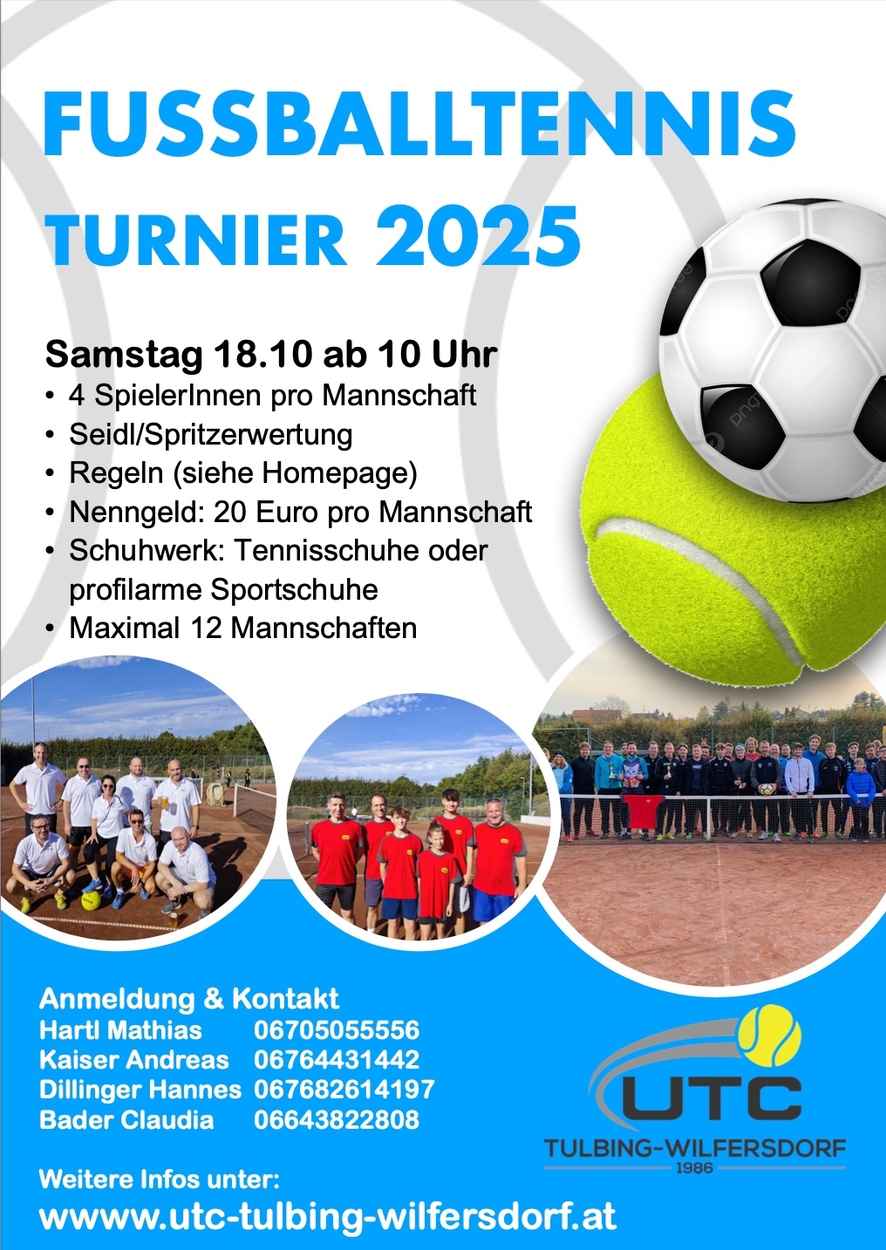 Fussball-Tennis Turnier UTC 